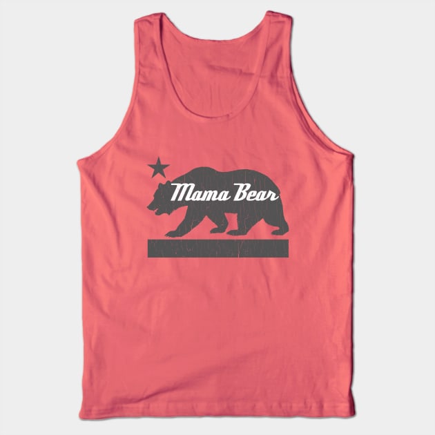 California Bear Family (MAMA Bear) Tank Top by robotface